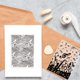 thumbnail image 5 of 2Pcs Embossing Folder Waves Musical Note Plastic Background Embossing Machine Template Vintage Pattern Paper Card Template Stencils for Card Making DIY Scrapbooking Paper Craft Album, 5 of 5