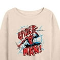 thumbnail image 3 of Marvel Spider-Man - Ink - Ladies French Terry Pullover Sweatshirt, 3 of 5