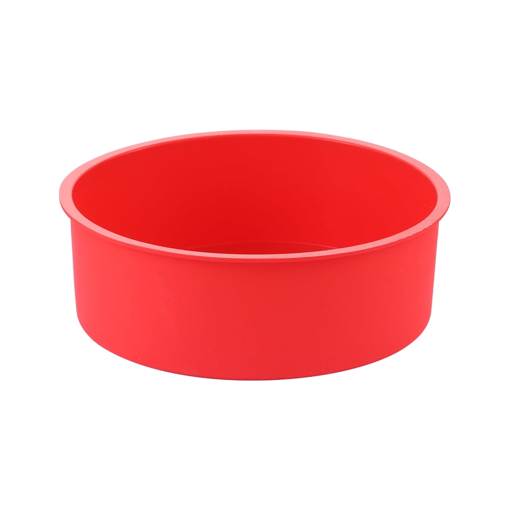 Dish Baking Tools Muffin Mousse Mould Cake Pan Tray Round Pattern Pudding Mold