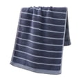 thumbnail image 2 of Toalla de baño suave y absorbente: toalla de algodón ligera y de secado rápido para usar en el baño, la ducha, la playa y el gimnasio., 2 of 6