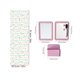 thumbnail image 1 of Fiudx Ofertas relámpago del día Kit de decoración de casilleros que incluye papel tapiz magnético para casilleros, espejo magnético, pizarra magnética con rotulador y clavos, contenedor para bolígraf, 1 of 7