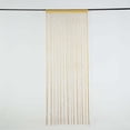 thumbnail image 5 of Efavormart 3FT x 8FT GOLD String Tassel Curtain Event Backdrop Door Window String Curtains, 5 of 11