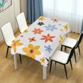 thumbnail image 4 of Yayeee Tablecloths 60" x 60" Rectangle Wrinkle Resistant Party Table Cover, Colorful Retro Floral, 4 of 8