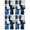 Blue and Grey-3, variant on 2 Pcs Funny Kitchen Towels,Blue and Grey Abstract Art Artwork Microfiber Dish Towels,Kitchen Tea Towels,Kitchen Towel Set (18" X 26")