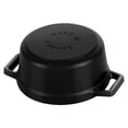 thumbnail image 3 of Staub Cast Iron 0.25-qt Mini Chocolate Fondue Set - Matte Black, 3 of 4