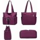 thumbnail image 4 of Women Casual Totes Handbags Shoulder Bags Purses Soft Nylon Bag, 4 of 4