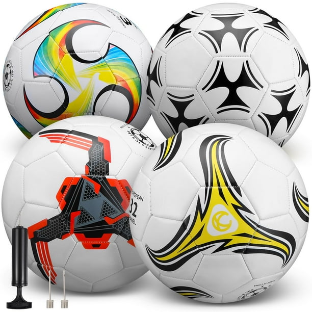 Juego de 4 balones de fútbol Operation Christmas con bomba tamaño 3