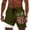 Z11-Army Green, variant on 250 Anniversary USA Short Pants for Men 4th of July Outfits Independence Day 1776-2026 Baggy Swim Trunks Quick Dry Athletic Lightweight Liner Beach Shorts