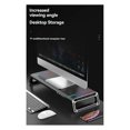 thumbnail image 4 of 4USB Computer Monitor Stand Desktop Organizer PC Screen Laptop Desk Stand Mouse Keyboard Storage, 4 of 5