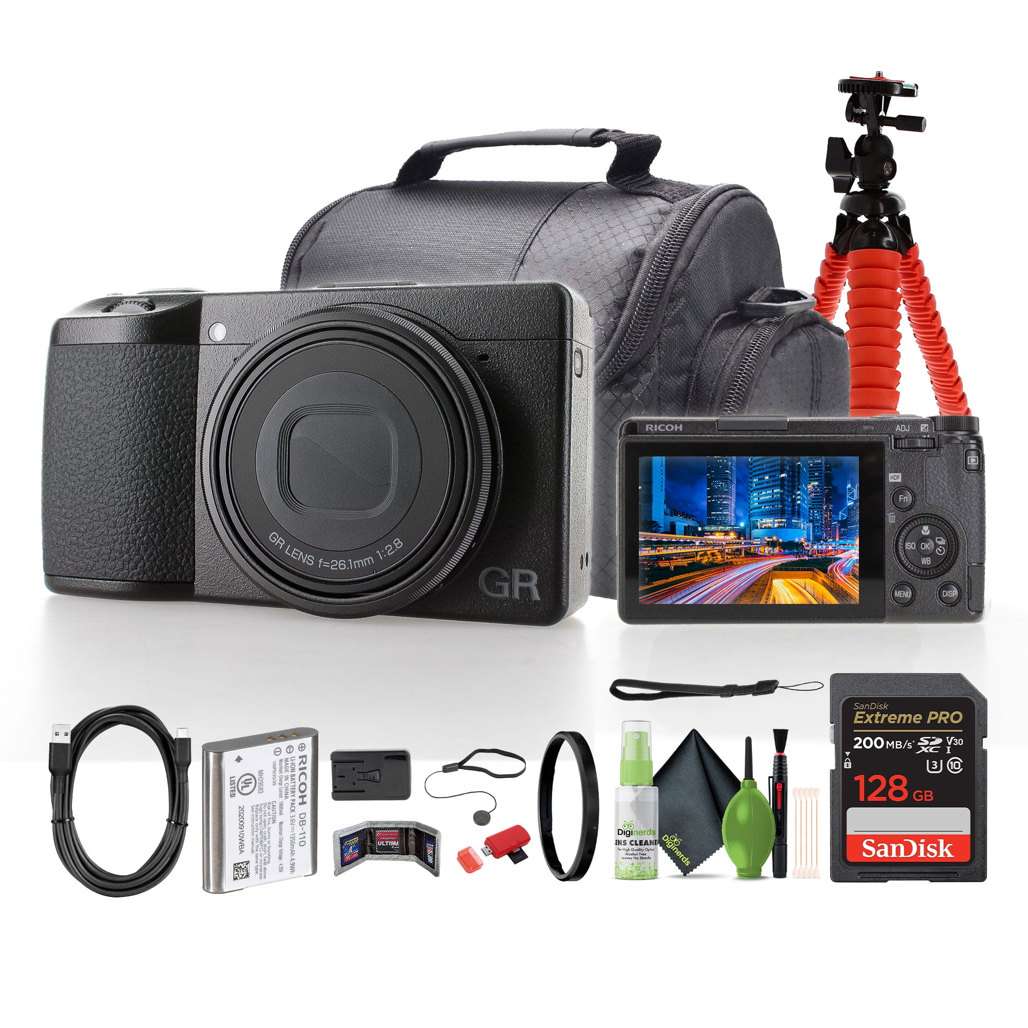 あず　RICOH griiix gr3x Ricoh GR IIIx High-Resolution Digital Camera with Hybrid AF