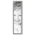 thumbnail image 2 of ArtToFrames 12" x 49" Classic Silver Picture Frame, 12x49 inch Silver Wood Poster Frame (WOM-4926), 2 of 7