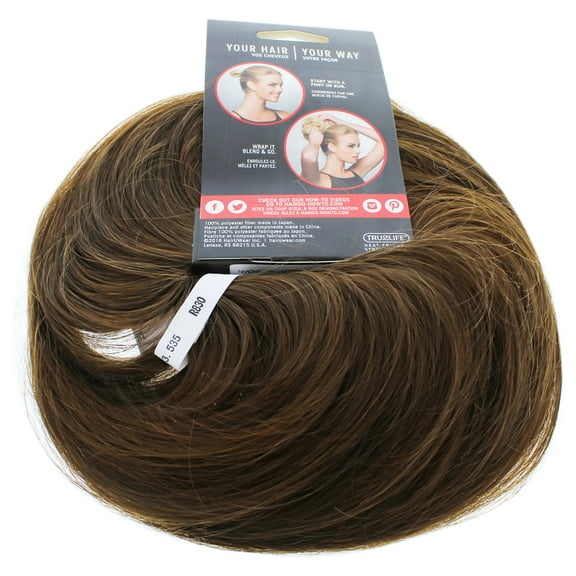 Style-a-do and Mini-do Duo Pack - R830 Ginger Brown by Hairdo for Women - 2 Pc Hair Wrap