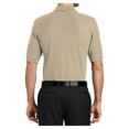 thumbnail image 2 of Mens Silk Touch Polyester/Cotton Polo with Pocket Stone 6X-Large, 2 of 6