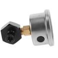 thumbnail image 1 of OUNONA Black Aluminium Alloy Fuel Pressure Gauge for Pipe Use with UserFriendly Design and Performance, 1 of 8