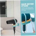 thumbnail image 5 of Soporte para secador de pelo, estante montado en la pared, suministro de baño, soporte para secador de aire, almacenamiento, 1 ud., 5 of 5