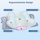 thumbnail image 3 of Almohada cervical para cuello y hombro, almohada de espuma viscoelástica con contorno, almohada ergonómica de soporte para el cuello para dormir de lado, espalda y estómago con funda - Tamaño, 3 of 7