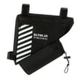 thumbnail image 2 of Bolsa de almacenamiento para bicicleta, bolsa de ciclismo, bolsa portátil de tela Oxford para el marco del sillín, bolsa para montar a caballo Negro, 2 of 9