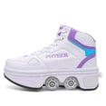 thumbnail image 3 of Unisex Roller Skate Shoes - Sneakers - Roller Shoes 2-in-1 Suitable for Outdoor Sports Skating Invisible Roller Skates for Boys Girls, 3 of 12