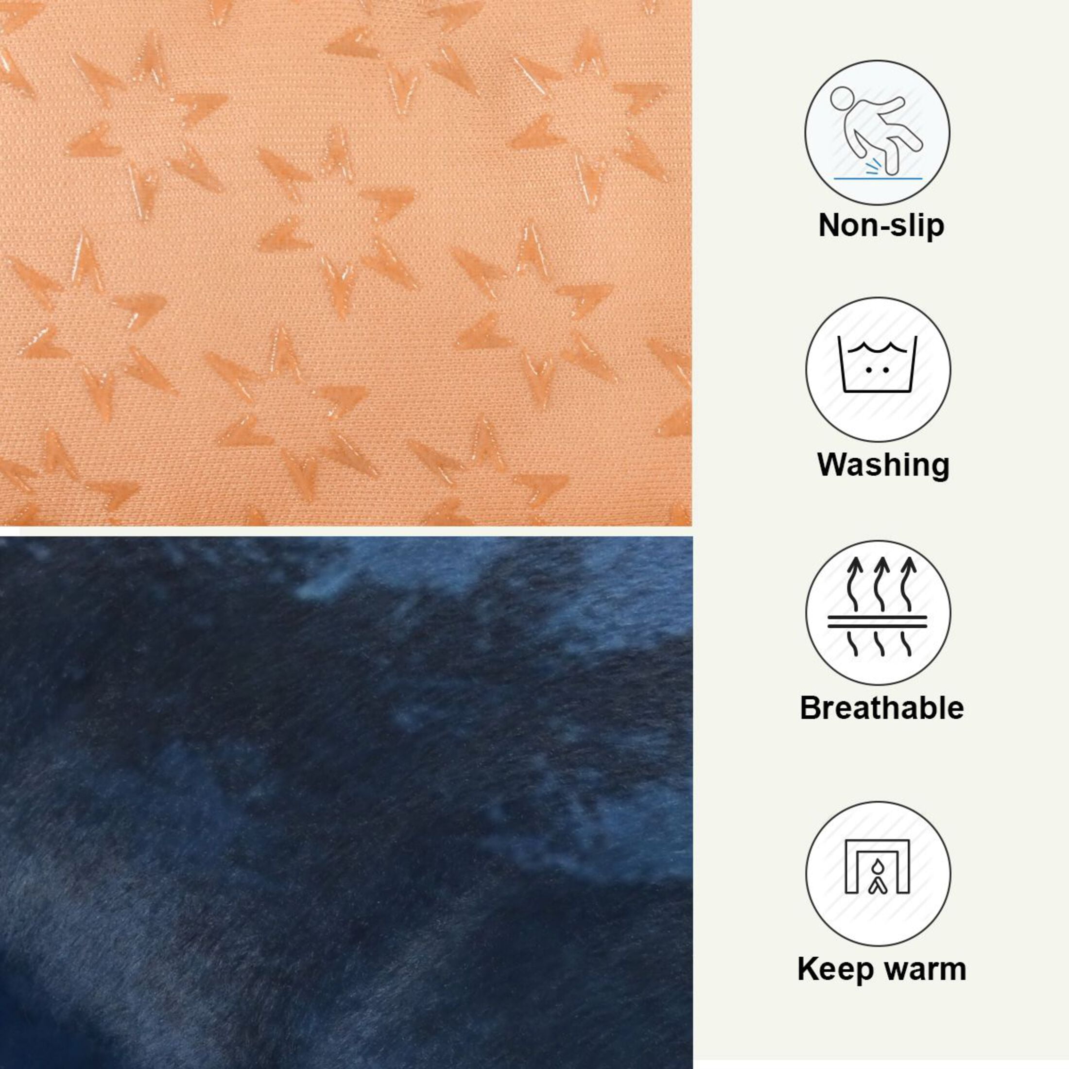 Qxltty Raven Wolf in The Moonlight Ped Pad Wear-resistant and Hard to Bite Through Sleeping Pad for Small Medium Large Dogs Winter Pet Bed 36×24in