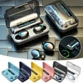 thumbnail image 3 of Wireless Earbuds, Bluetooth 5.3 Headphones in Ear with 4 ENC Noise Cancelling Mic, HiFi Stereo Deep Bass Wireless Earphones 40Hrs, in-Ear Earbud Bluetooth Dual LED Display IP7 Waterproof, 3 of 3