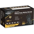 thumbnail image 2 of Guantes desechables TitanFlex Nitrile Black Small 100 unidades, 2 of 9