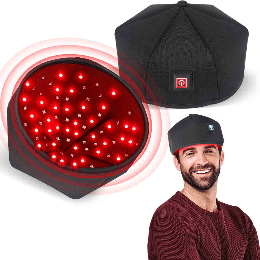 Red Light Therapy Cap Infrared Fast Hair Regrowth Treatment Hat For Hair Loss US