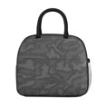 thumbnail image 2 of Insulated Lunch Bag for Women, Floral Print Oxford Fabric Lunch Box, Leakproof Thermal Cooler Tote for Work, School & Picnic, Camo, Camouflage Print, 2 of 5