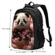 thumbnail image 5 of Easygdp Cute Cloud Panda Mochila para Laptop de Viaje con Puerto USB, Mochila para Laptop con Puerto de Carga USB para Mujeres y Hombres, 5 of 7