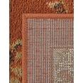 thumbnail image 5 of Unique Loom Versailles Medallion Motif Rug 10'6x16'5 Rectangle Terracotta/Ivory, 5 of 5
