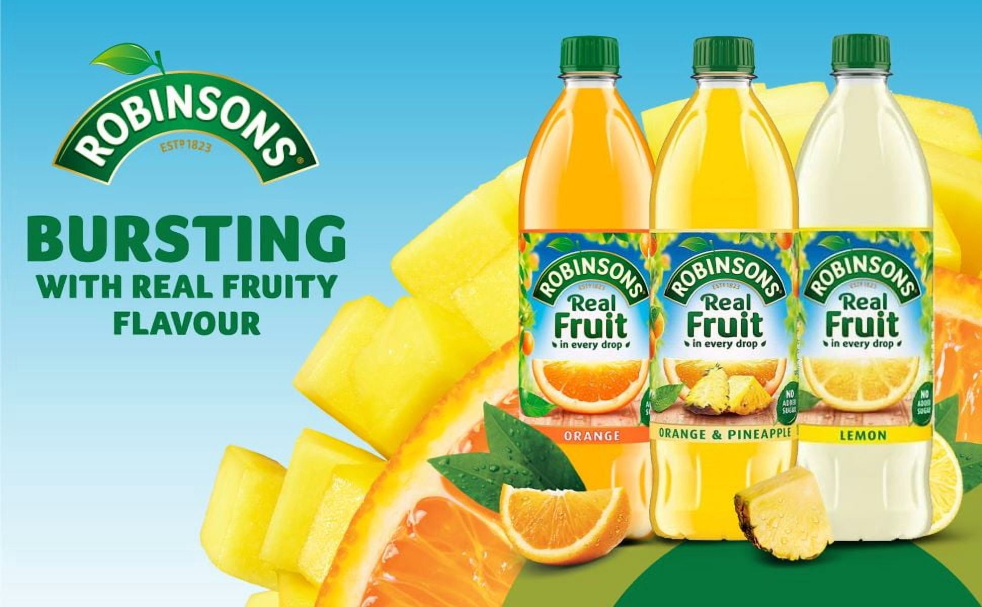 Robinsons Orange No Added Sugar 1L