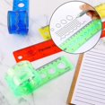 thumbnail image 3 of Flexible Ruler 12 Inch 4 Piece Student Transparent Ruler Student Anti Crack, 3 of 5
