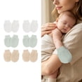 thumbnail image 2 of QHFBli 6 Pairs Baby Mittens Toddler Gloves No Scratch Mittens Gloves for 0-6 Months Baby Boys Girls 0-6 Months, 2 of 3