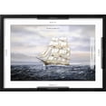 thumbnail image 5 of Art.com Clipper Ship Giclee Print by Jack Wemp, Black Frame Wall Art, 23" x 17", 5 of 5