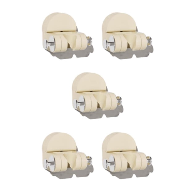 Billuyoard Rejilla de ducha reutilizable Ángulo de desmontaje sin costuras y altura ajustable Ventosa de vacío Estante de ducha blanco leche Type2 NO2