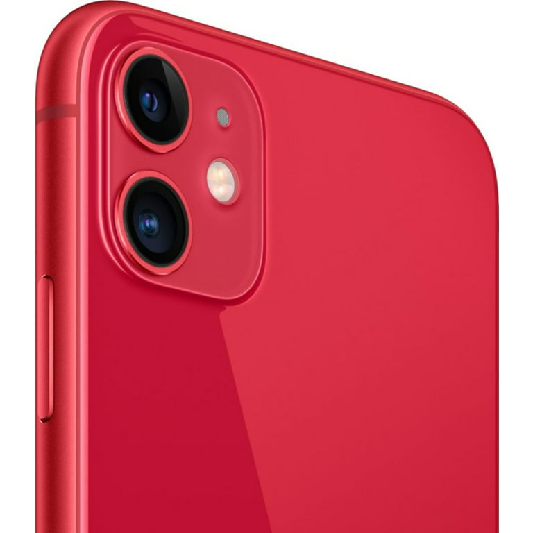 Pre-Owned Apple iPhone 11 128GB Fully Unlocked (Verizon + Sprint GSM  Unlocked) - Red (Fair)