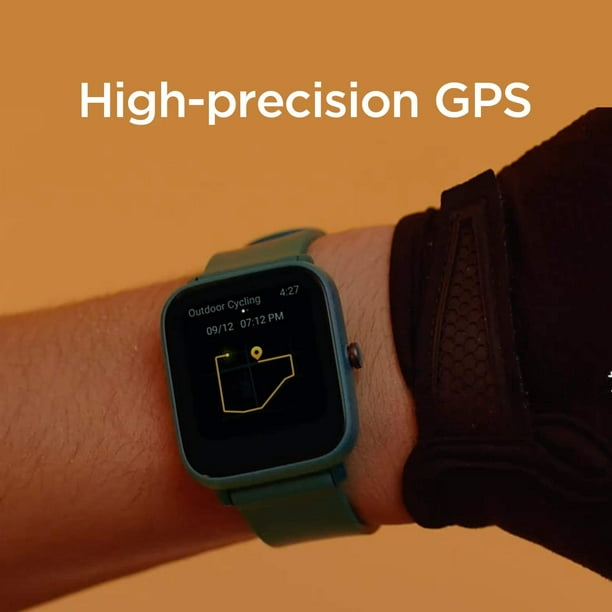 Amazfit Bip Pro Smart Watch: For Men & Women - GPS Fitness with 60+ Sport Modes - Oxygen Heart Rate Sleep Monitor - 5 ATM Waterproof - for iPhone Phone, Green - Walmart.com