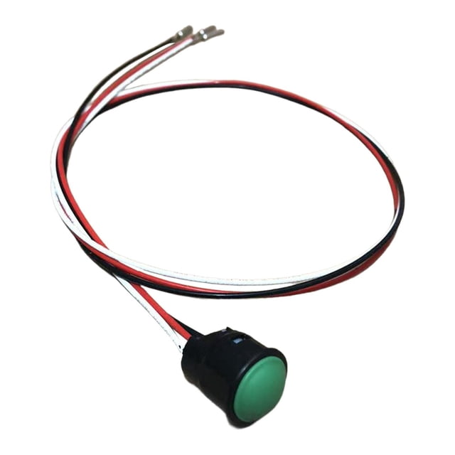 harayaa Excavator Joystick Button Replacement Spare Loader Handle Button Switch Assembly Green 3 Wire