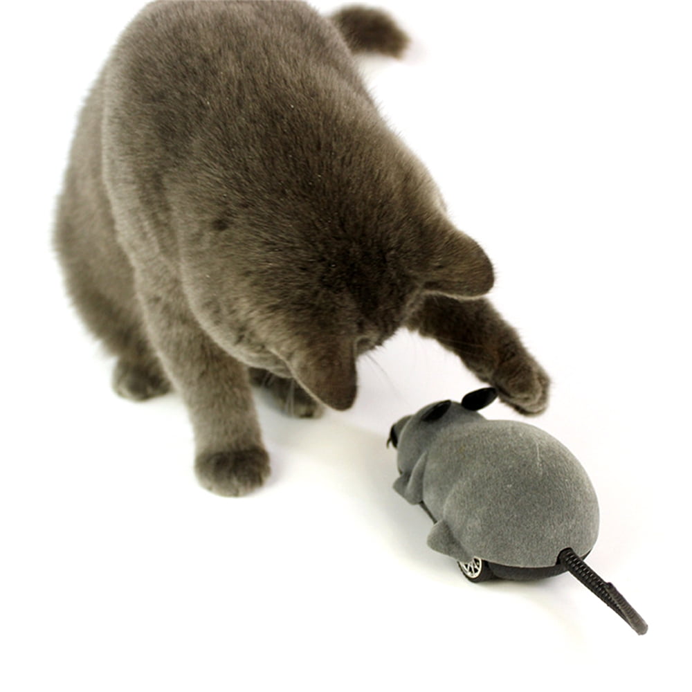 Electric Wireless Remote Control Mouse Mice RC Toy Cat Pet Toys