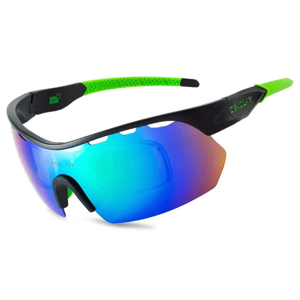 Cycling polarized sunglasses mens womens outdoor UV400 Bicycle Sports Goggles 