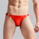 thumbnail image 1 of Calzones De Hombre Ropa Interior Para Hombre Ajuste Translúcido Seda De Hielo Cintura Baja Hebilla G String Pantalones T Pantalones, 1 of 4