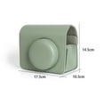 thumbnail image 4 of Retro Camera Carrying Bag For Instax Wide 400 with Shoulder Strap PU Leather Cover Protective Camera Case, 4 of 11