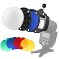 thumbnail image 1 of Kit difusor de flash TOAZOE para Godox YONGNUO Canon Nikon, 1 of 7