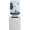 thumbnail image 1 of BAOZOON 5 Gallon Water Dispenser Barrel Cover Dust Protector, Durable Polyester, Grey, Elastic Band, Fits Standard 5 Gallon Water Jugs, Not Water Resistant, 1 of 5