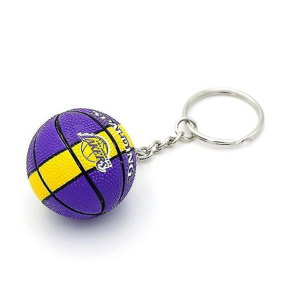 Nba Basketball Keychain Pendant Lakers Souvenir Style C