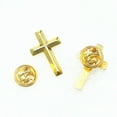 thumbnail image 2 of YIEMEEN 5pcs Stylish Metal Crucifix Brooch Badge Corsage Pins for Daily Wear and Event, 2 of 12