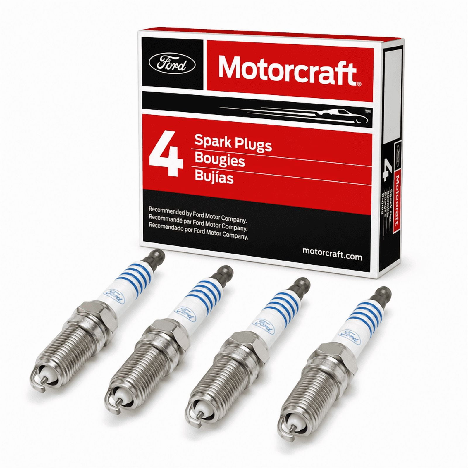 8 Spark Plugs OEM Motorcraft SP-515/SP546 PZH14F 5.4L 3V for FORD