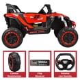 thumbnail image 4 of Montable Electrico Speed para Niños Control Remoto Luz Led 12v - Rojo, 4 of 7