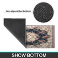 thumbnail image 7 of Bohemian Blue Ethnic Rug Kitchen Rugs and Mats Sets Of 2,Kitchen Decoration Rugs,Rubber Backing Non-Slip Floor Mat for Sink Washable Waterproof Laundry Room Runner Rugs, 7 of 7