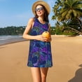 thumbnail image 3 of Disketp Turtles para Vestido sin Mangas para Mujeres, Vestidos de Verano para Mujeres, Casual y Holgado para la Playa, 3 of 7