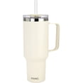 thumbnail image 5 of Drinco 40oz 30oz Tumbler with Handle Vacuum Insulated Stainless Steel-40oz Oatmilk, 5 of 5